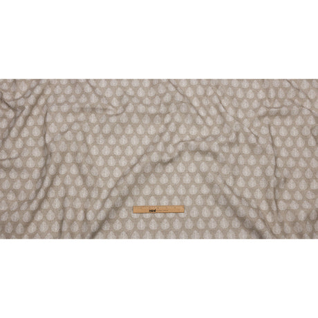 Cotton Canvas Print - Linen Leaves - British Imported