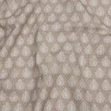 Cotton Canvas Print - Linen Leaves - British Imported