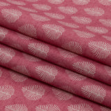 Cotton Canvas Print - Raspberry Leaves - British Imported