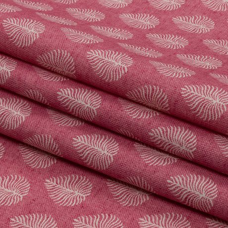 Cotton Canvas Print - Raspberry Leaves - British Imported