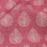 Cotton Canvas Print - Raspberry Leaves - British Imported