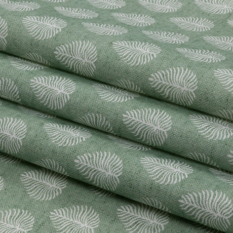 Cotton Canvas Print - Sage Leaves - British Imported