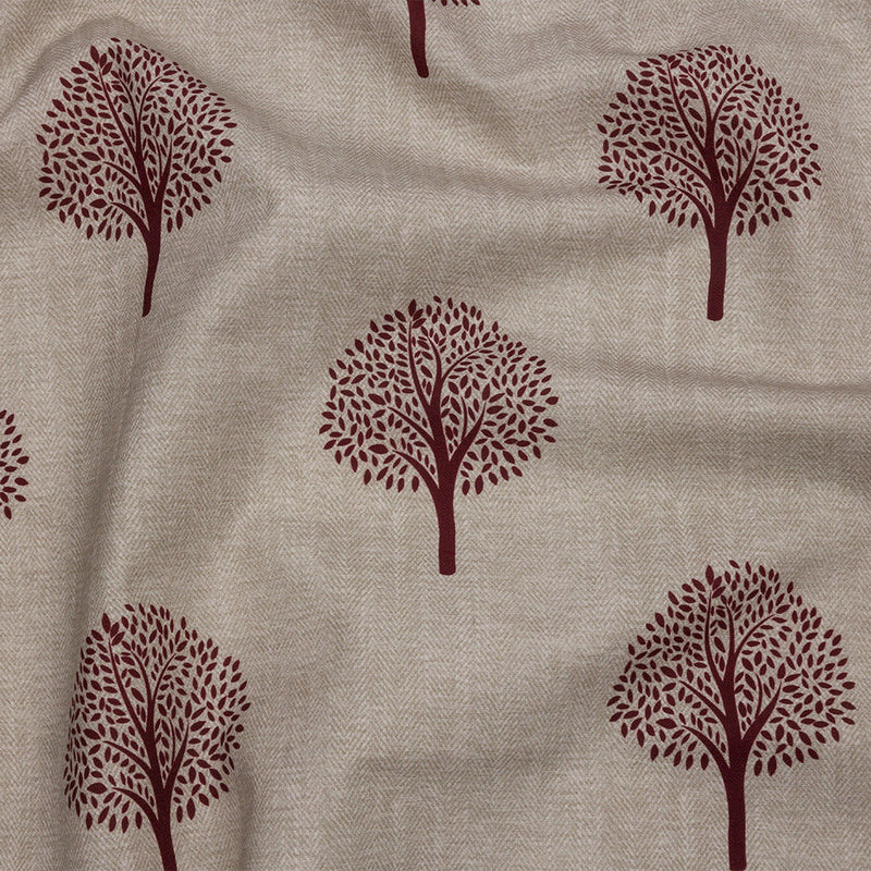 Cotton Canvas Print - Mulberry Yew Trees - British Imported