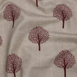 Cotton Canvas Print - Mulberry Yew Trees - British Imported
