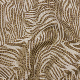 Drapery Jacquard - Jute Animal Stripes and Spots - British Imported