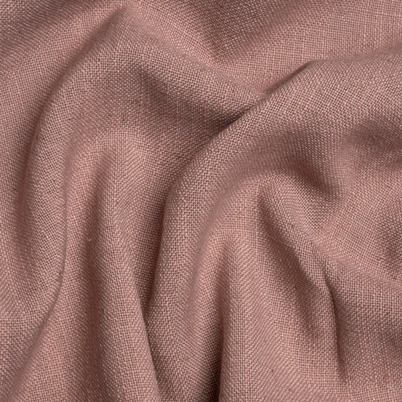 Linen, Viscose and Polyester Woven - Mulberry - British Imported