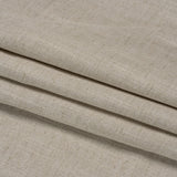 Linen, Viscose and Polyester Woven - Natural - British Imported