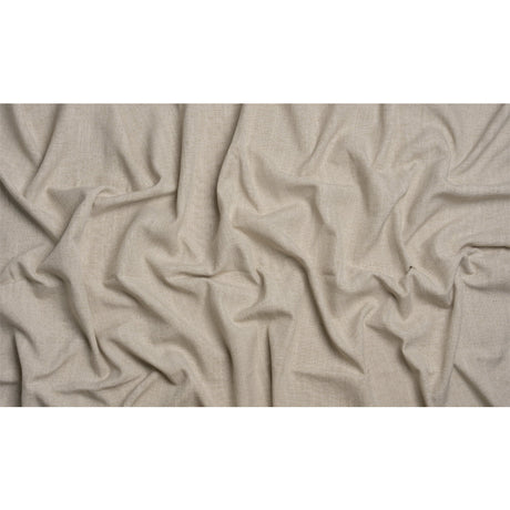 Linen, Viscose and Polyester Woven - Natural - British Imported
