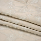 Metallic Drapery Jacquard - Porcelain Blurred Branches - British Imported