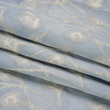 Metallic Drapery Jacquard - Dove Blurred Branches - British Imported