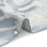 Metallic Drapery Jacquard - Dove Blurred Branches - British Imported