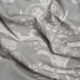 Cotton Canvas Print - Steel Scrolls and Leaves - British Imported