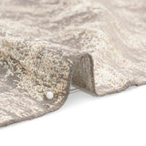 Metallic Drapery Jacquard - Dove Abstract - British Imported