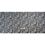 Metallic Drapery Jacquard - Ink Abstract - British Imported