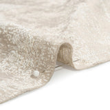 Metallic Drapery Jacquard - Porcelain Abstract - British Imported