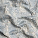 Metallic Drapery Jacquard - Wedgewood Abstract - British Imported