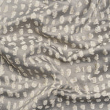 Metallic Drapery Jacquard - Dove Spotted Abstract - British Imported