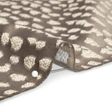 Metallic Drapery Jacquard - Mole Spotted Abstract - British Imported