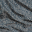 Metallic Drapery Jacquard - Ink Mottled - British Imported