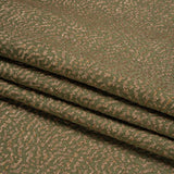 Metallic Drapery Jacquard - Olive Mottled - British Imported