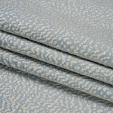 Metallic Drapery Jacquard - Wedgewood Mottled - British Imported