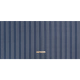 Soft Textured Recycled Polyester Drapery Woven - Indigo - British Imported