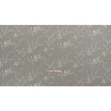 Linen and Rayon Drapery Woven - Steel Prairie Willow - British Imported