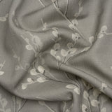 Linen and Rayon Drapery Woven - Steel Prairie Willow - British Imported