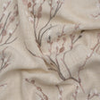 Embroidered Drapery Woven - Blush Prairie Willow - British Imported