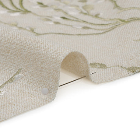 Embroidered Drapery Woven - Hedgerow Prairie Willow - British Imported