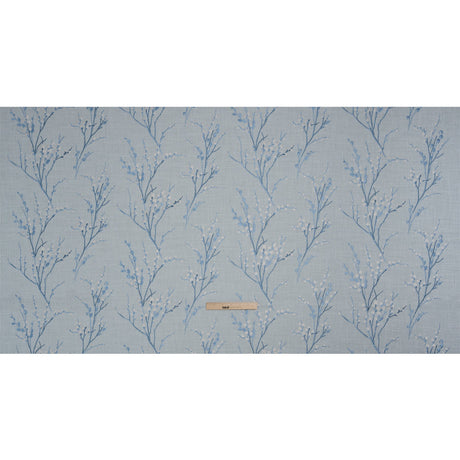Embroidered Drapery Woven - Seaspray Prairie Willow - British Imported