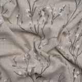 Embroidered Drapery Woven - Steel Prairie Willow - British Imported
