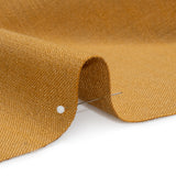Linen, Viscose and Polyester Woven - Amber - British Imported