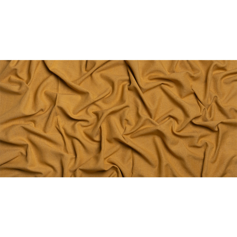 Linen, Viscose and Polyester Woven - Amber - British Imported
