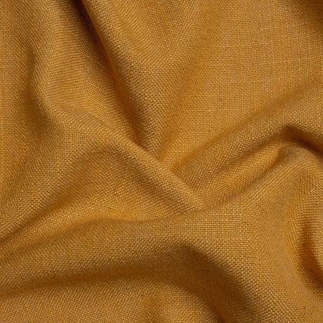 Linen, Viscose and Polyester Woven - Amber - British Imported