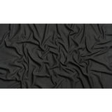 Linen, Viscose and Polyester Woven - Charcoal - British Imported