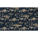 Cotton Canvas Print - Ink Berry Stems - British Imported