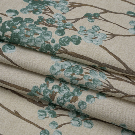 Cotton Canvas Print - Kingfisher Berry Stems - British Imported