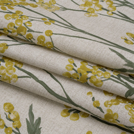 Cotton Canvas Print - Maize Berry Stems - British Imported