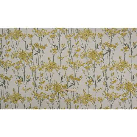 Cotton Canvas Print - Maize Berry Stems - British Imported