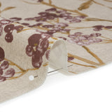 Cotton Canvas Print - Mulberry Berry Stems - British Imported