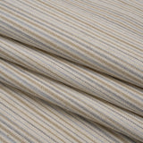 Polyester and Cotton Twill - Chambray Barcode Stripes - British Imported