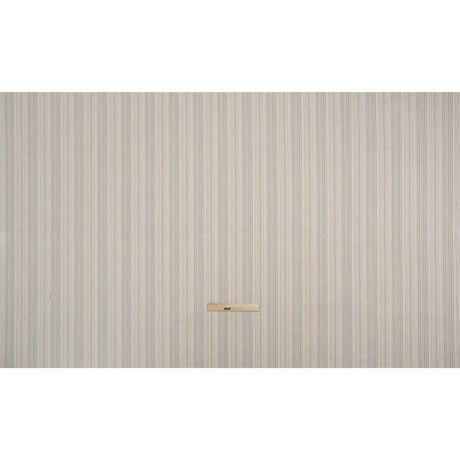 Polyester and Cotton Twill - Chambray Barcode Stripes - British Imported