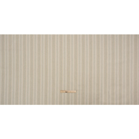 Polyester and Cotton Twill - Moss Barcode Stripes - British Imported