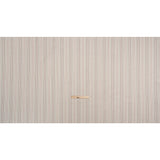 Polyester and Cotton Twill - Rosewood Barcode Stripes - British Imported