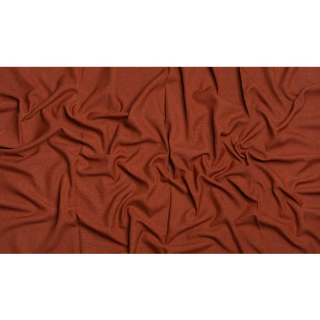 Linen, Viscose and Polyester Woven - Crimson - British Imported