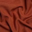 Linen, Viscose and Polyester Woven - Crimson - British Imported