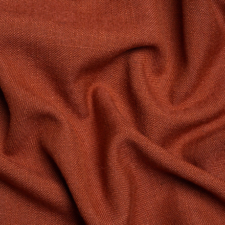 Linen, Viscose and Polyester Woven - Crimson - British Imported