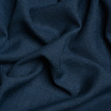 Linen, Viscose and Polyester Woven - Midnight - British Imported