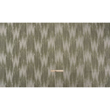 Drapery Jacquard - Moss Ikat Stripes - British Imported